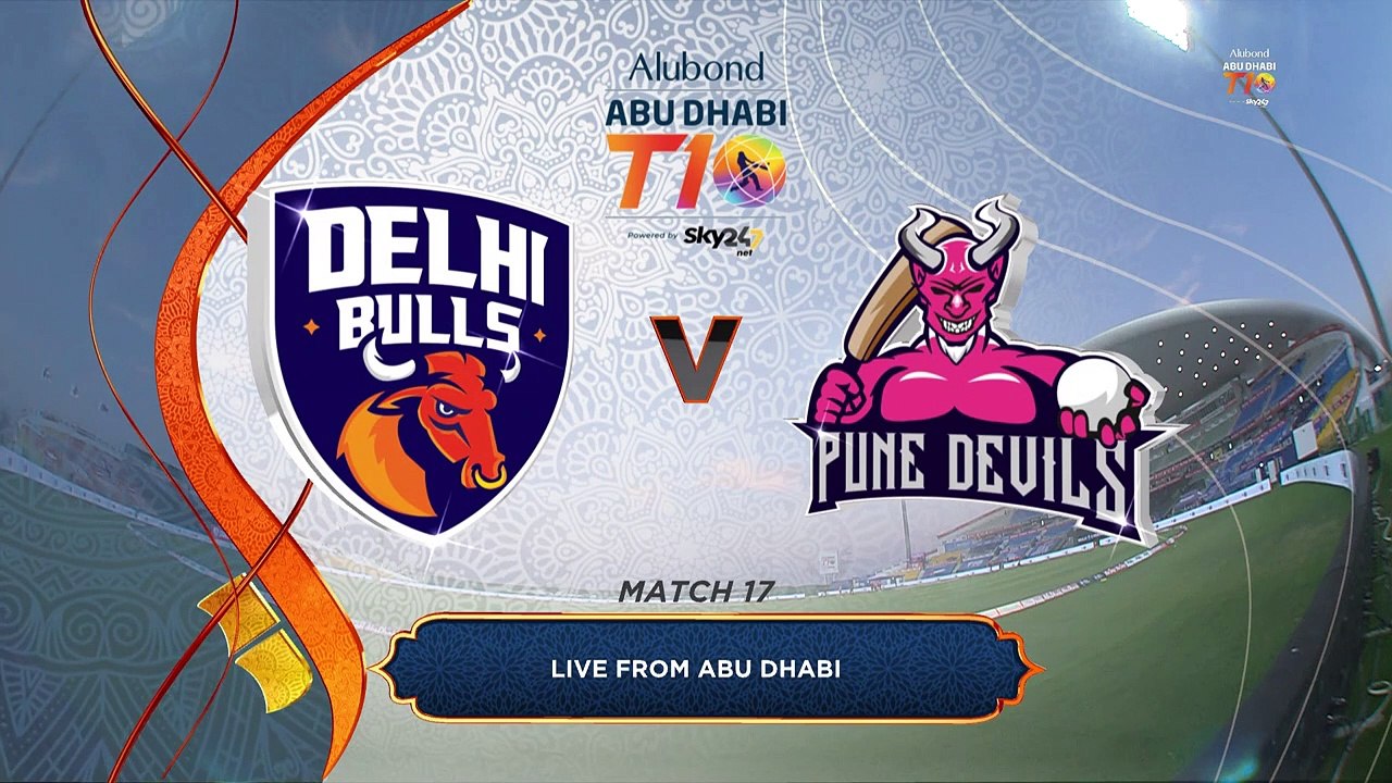 T10 League 2021 Highlights Match 17 I Delhi Bulls vs Pune Devils I Day 6 Abu Dhabi T10 Season 4