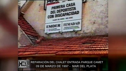 REPARACION CHALET ENTRADA DE PARQUE CAMET MAR DEL PLATA 09-04-1997