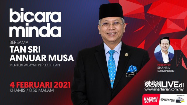 [LIVE] Bicara Minda bersama Tan Sri Annuar Musa
