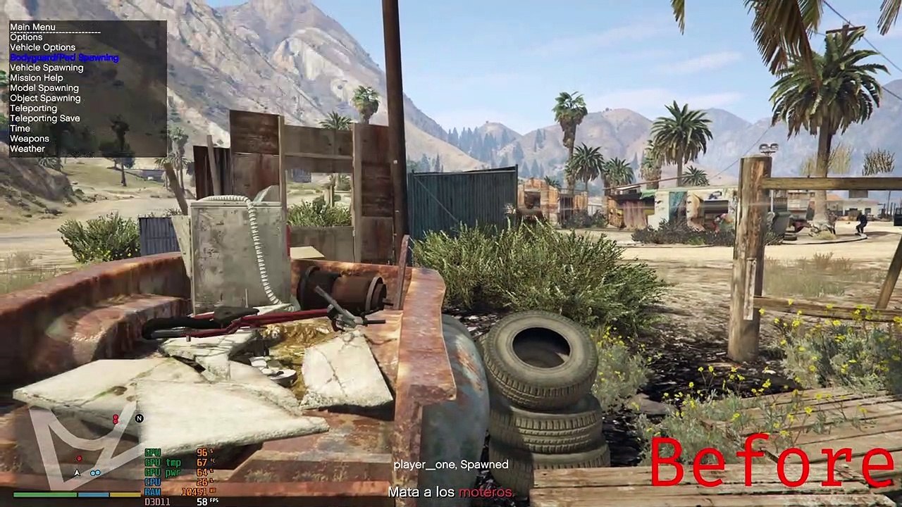 GTA V - "Fix NPCs killable by player only" mod showcase