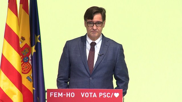 El PSC se mantiene primero y Junts recorta distancias con ERC, según el CIS