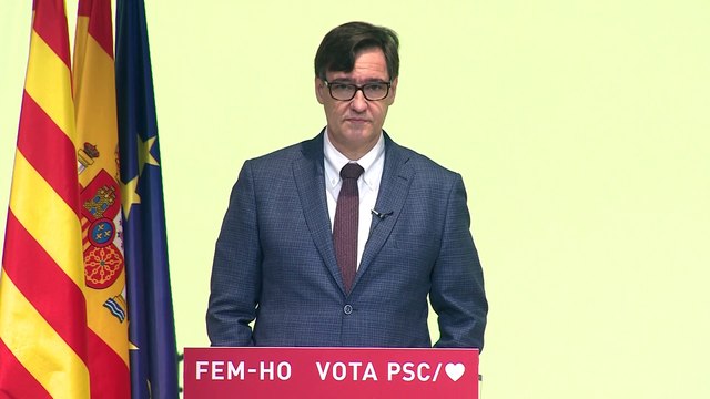 El PSC se mantiene primero y Junts recorta distancias con ERC, según el CIS