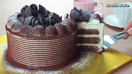 ❤️WONDERFUL TIRAMISU CURLS CAKE / ❤️Tiramisu Cake / ❤️beautiful cake! / SPECIAL Valentine's DAY´S ❤️❤️❤️