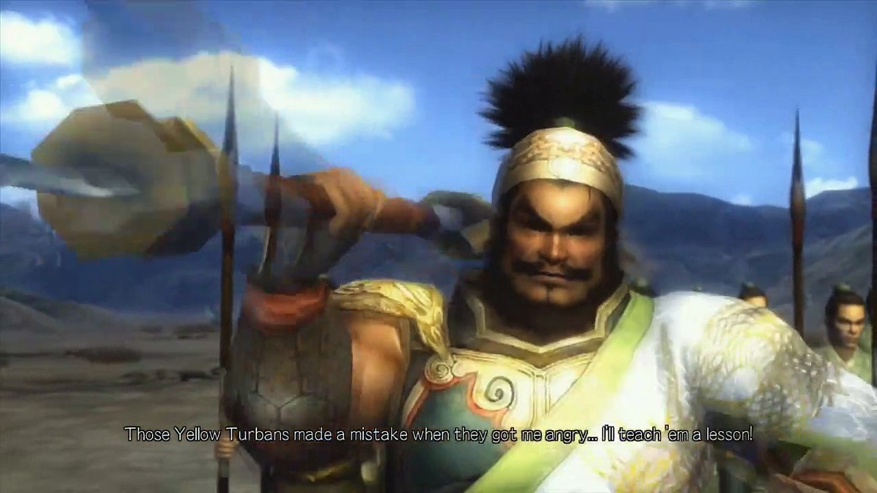 Dynasty Warriors 6 Zhang Fei Ep. 1 Chapter 1 - The Yellow Turban Rebellion (Eng. Ver)