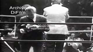 Carlos Monzon defeats Manuel Severino by Knock-Out 1969