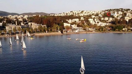 Yelkenci gençler aylar sonra yelkenlileriyle buluştu