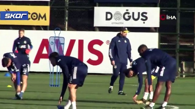 Fenerbahçe derbi hazırlıklarını sürdürdü