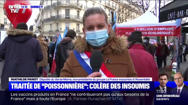Traitée de poissonnière à l'Assemblée nationale, la députée LFI Mathilde Panot demande que Pierre Henriet soit sanctionné