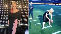 Rebel Wilson Plays Football In Mini-Dress Post Split With Jacob Busch