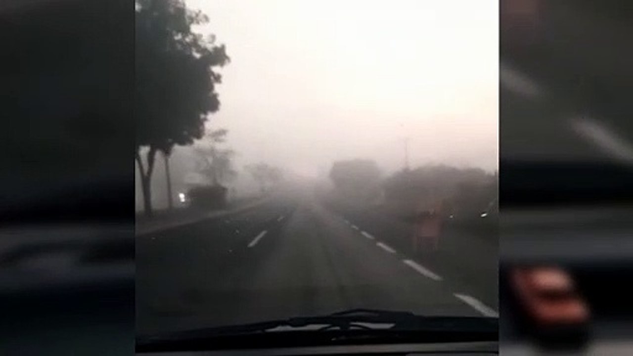 Mazatlán de nuevo está bajo la niebla y regala un amanecer impresionante