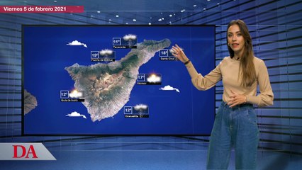 La previsión del tiempo en Canarias para este viernes, 5 de febrero de 2021