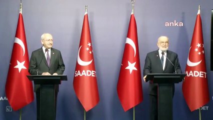 Kemal Kılıçdaroğlu, Temel Karamollaoğlu'nu Ziyaret Etti - 04.02.2021