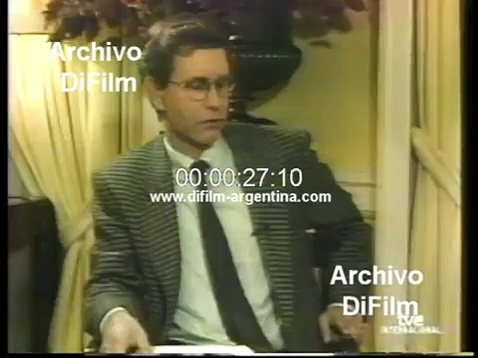 Raul Alfonsin on carapintada uprising in Buenos Aires 1990