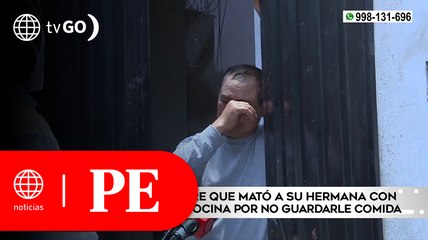 Detienen a hombre que quitó la vida a su hermana por no guardarle comida | Primera Edición