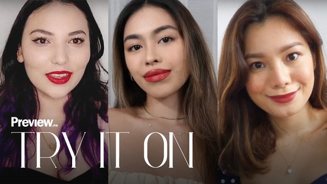 Filipinas Share Their Favorite Red Lipsticks | Try It On | PREVIEW