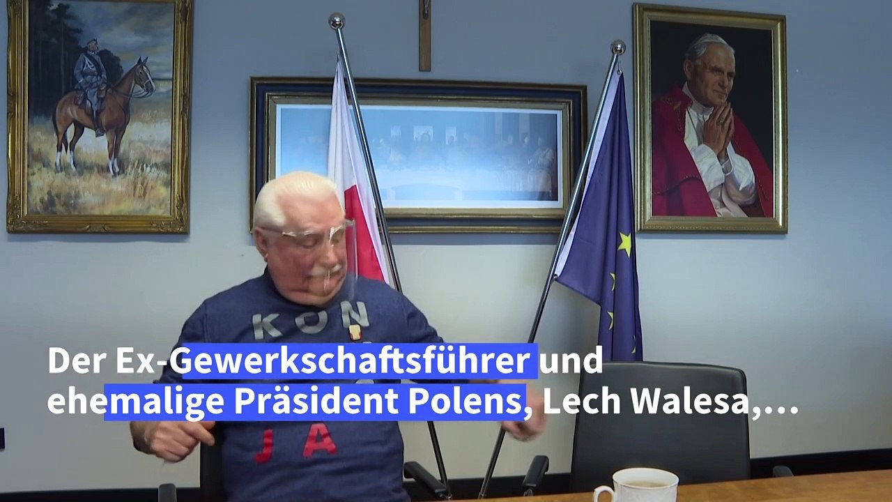 Polens Ex-Präsident Walesa ruft zu 'Systemwechsel' in Russland auf