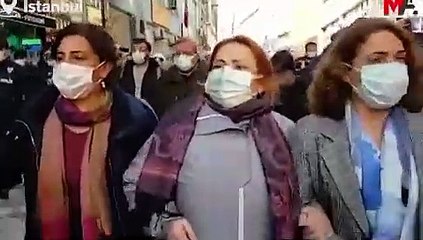 Birleşik Mücadele Güçleri’nin Kadıköy’deki eylemine müdahale; çok sayıda gözaltı