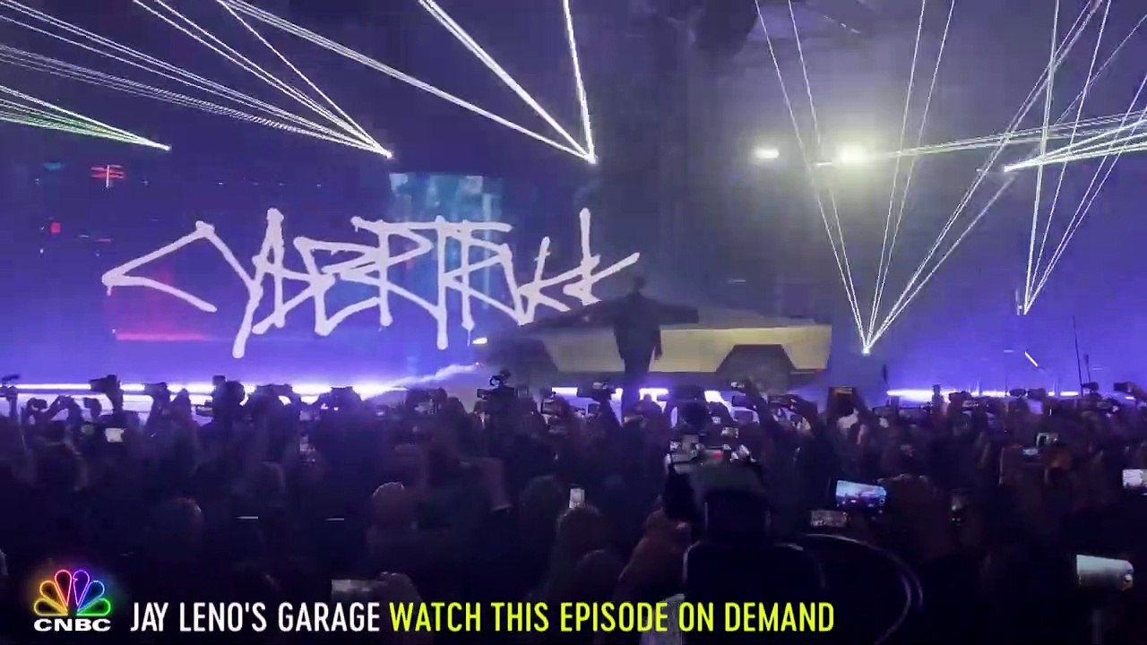 ELON MUSK, JAY LENO AND THE 2021 CYBERTRUCK (FULL SEGMENT) _ Jay Leno's Garage