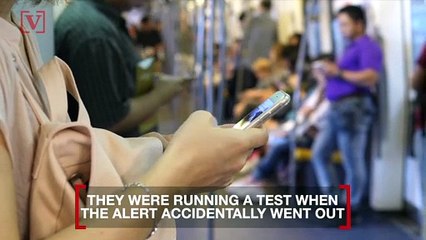 Amber Alert Accidentally Goes Out Featuring Chucky the Killer Doll
