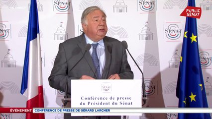 Gérard Larcher dénonce le « renoncement » d’Emmanuel Macron sur la dette et le déficit
