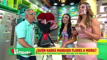 Moira recibió un hermoso y enorme regalo de parte de un “admirador”