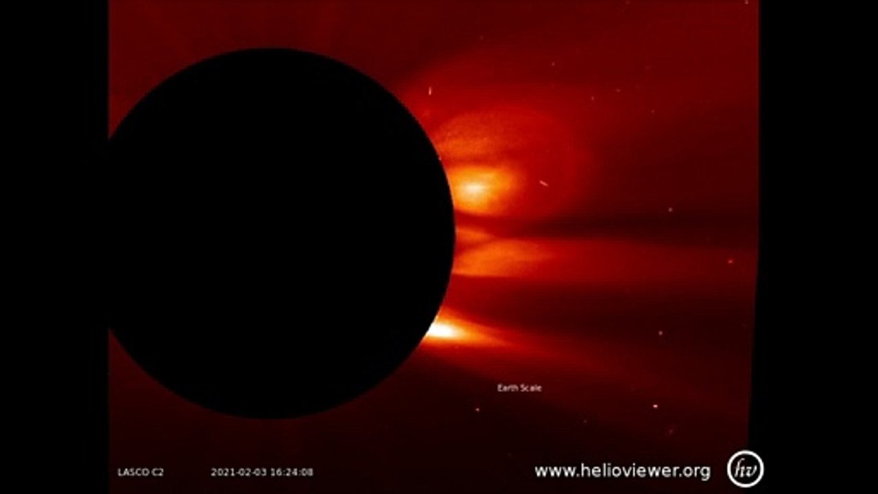 Solar flare February 2nd