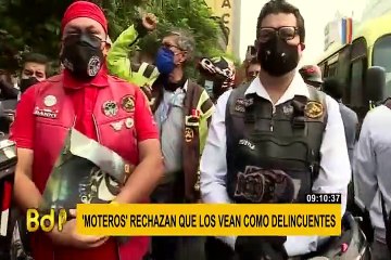 Motociclistas anuncian huelga nacional ante prohibición de circulación con dos ocupantes