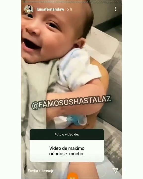 Luisa Fernanda W enterneció las redes con una grabación de Máximo