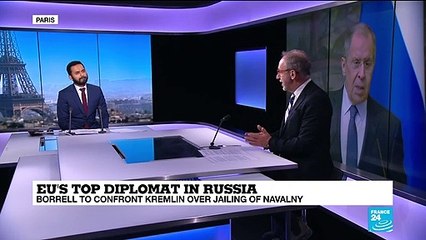 EU sends top envoy to Moscow as Navalny controversy grows