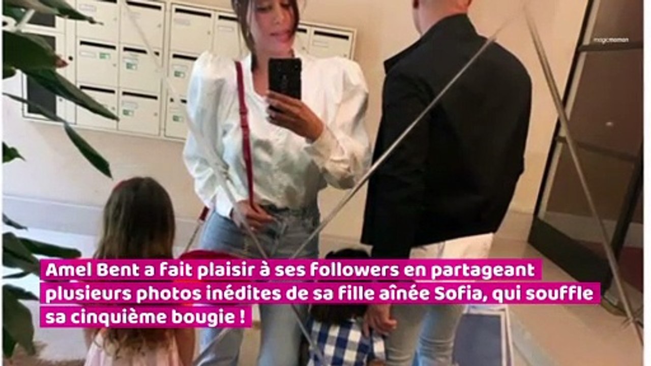 Amel Bent partage des clichés inédits de sa fille Sofia pour son anniversaire !