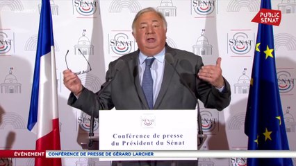 Gérard Larcher veut mettre "au régime" les dépenses de l'Etat