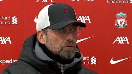 Football - Premier League - Jurgen Klopp press conference after Liverpool 0-1 Brighton