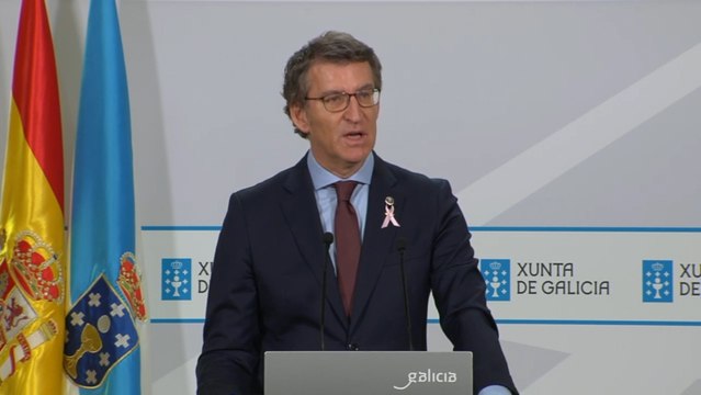 Feijóo: Sigo convencido de la honorabilidad del presidente Rajoy