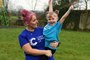 Dawn Blaylock and daughter Lily are running to raise money for Cancer Research