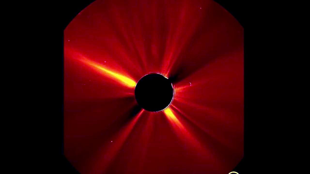 Fastest Coronal Mass Ejection From Sun + UFO