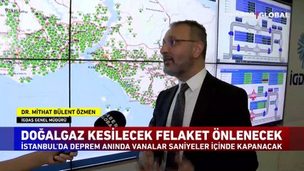 Deprem anında vanalar saniyeler içinde kapanacak