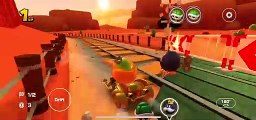 Mario Kart Tour - Fire Bro Cup Challenge: vs. Mega King Bob-omb Gameplay (150cc)