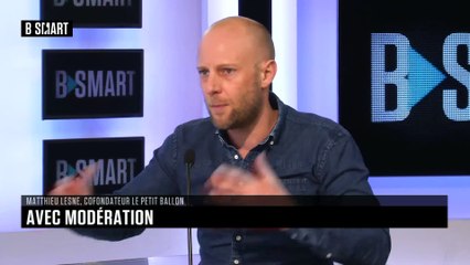 BE SMART - L'interview de Matthieu Lesne (Le petit Ballon) par Stéphane Soumier
