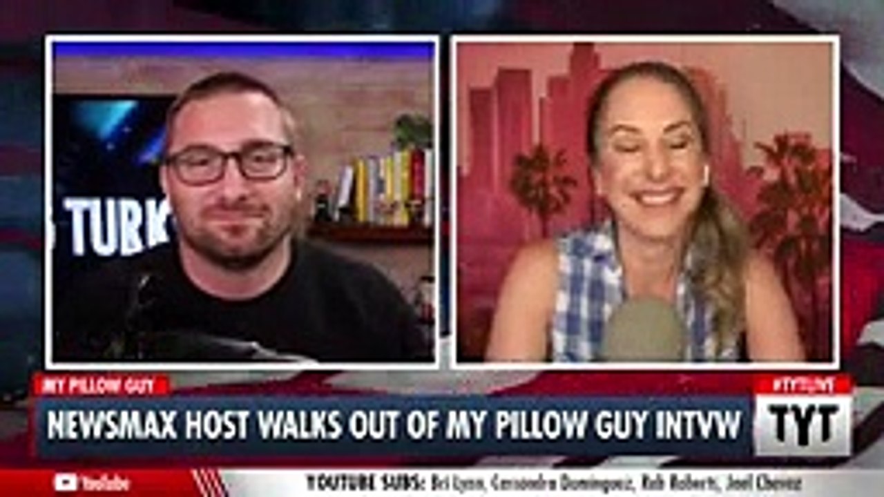 BANANAS Newsmax Interview, Host Walks Off