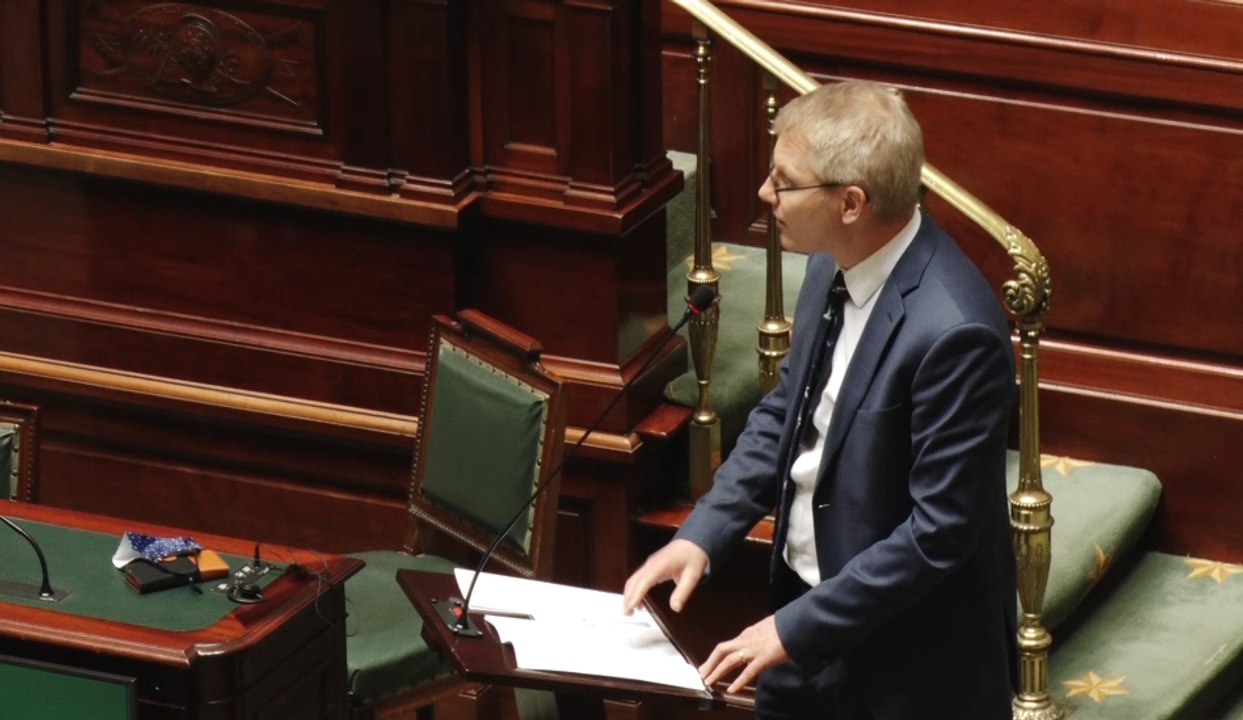 "Ce qui m'importe, c'est qu'il n'y ait pas de rupture de confiance entre la SNCB et les voyageurs" estime le ministre de la Mobilité Georges Gilkinet