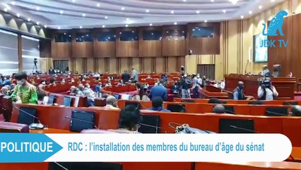 RDC : Installation des membres du bureau d'âge du Senat