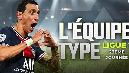 L'ÉQUIPE TYPE DE LA 23ÈME JOURNÉE DE LIGUE 1