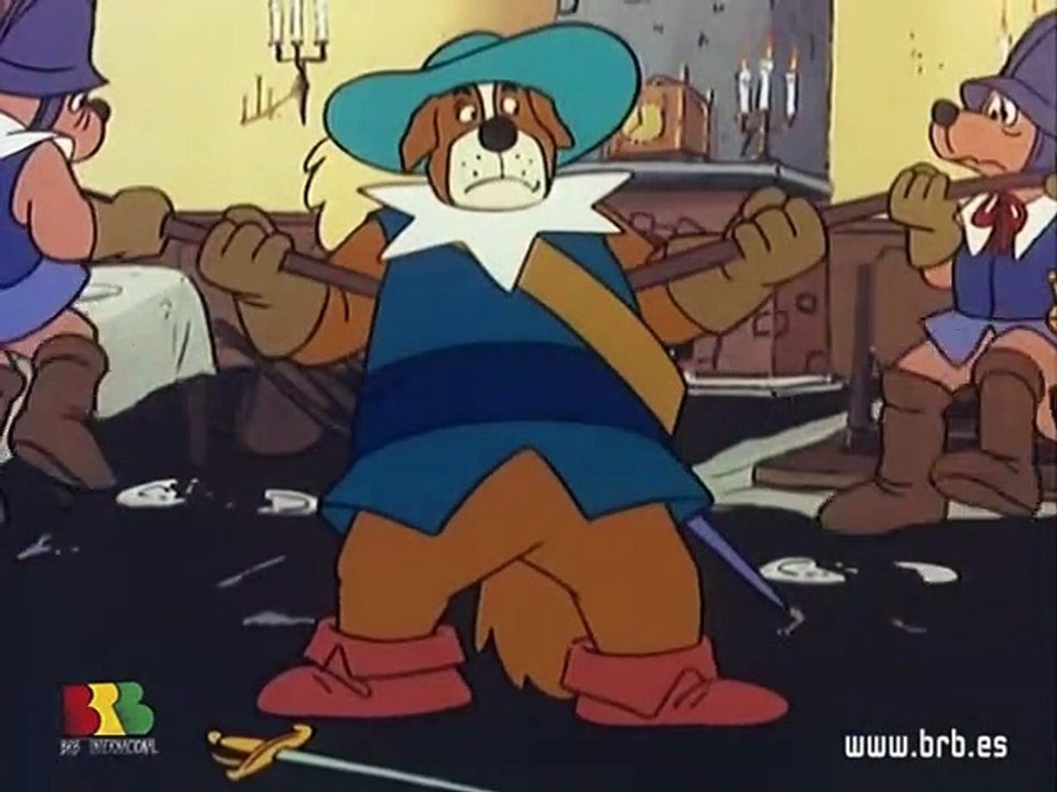 D'Artacán y los Mosqueperros luchan contra los hombres de Richelieu