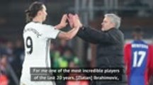 Ibrahimovic one of the 'most incredible' players of the last 20 years - Mourinho