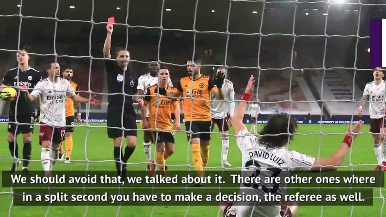 Arteta calls for Arsenal discipline after red cards