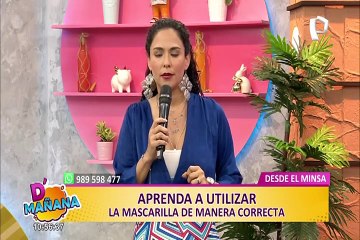 Prevén el COVID-19: ¿Cómo se usa correctamente una mascarilla?