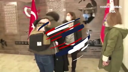 İkna yoluyla teslim olan terörist, ailesiyle buluşturuldu