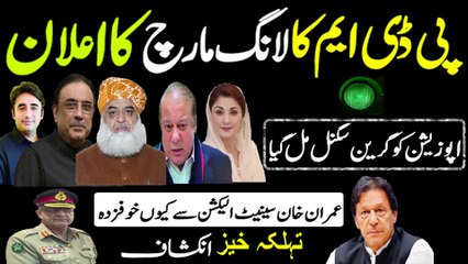Maulana Fazal ur Rehman announced PDM Long March | Imran Khan fear | Army Chief Bajwa, Nawaz Sharif