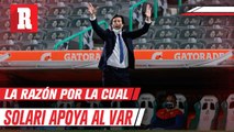 Santiago Solari abogó a favor del VAR y de los árbitros tras las críticas
