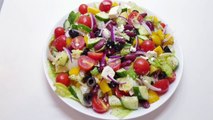 Greek Salad | Greek Salad Recipe | گریک سلاد